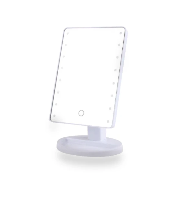 Portable LED Touch Makeup Mirror with Light — Handheld, Polaris star