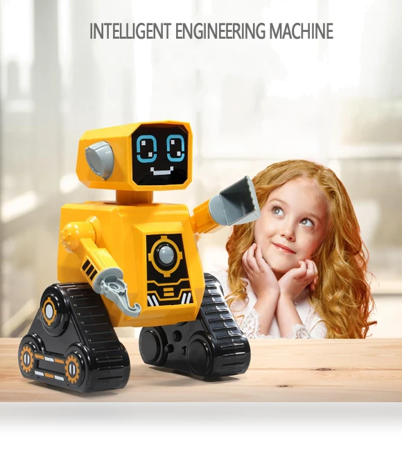 Programmable Engineering Robot with Wireless Remote Control — Interactive Figures & Robots, Gouhuo