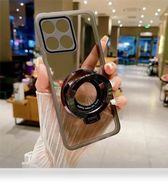 Protective Camera Lens Film and Silicone Magnetic Holder Case — Screen Protectors, SKIICAPA-1st