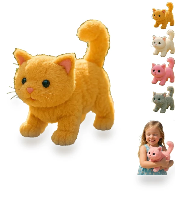 Realistic Cat Toy Robot — Cat Playthings, Hong Art