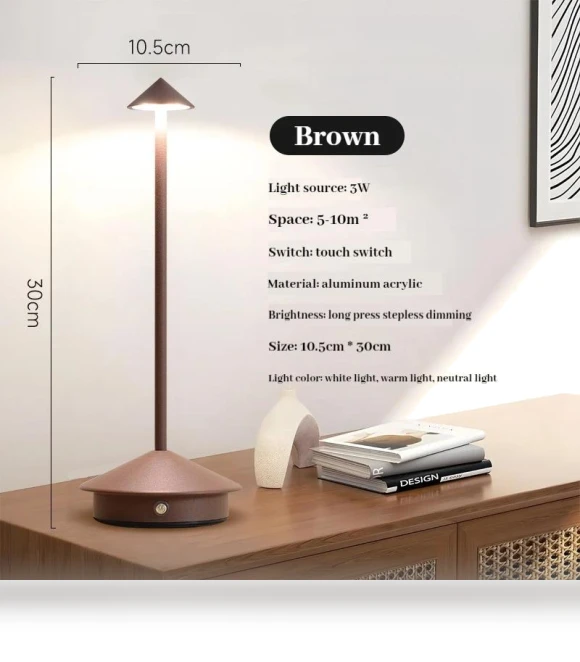 Rechargeable Table Lamp — Desk & Table Lighting, Cosy Homes