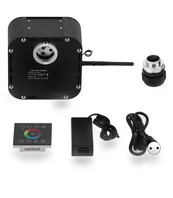 RGBW Fiber Optic Lighting Kit — Fiber Optics, KONNWEI