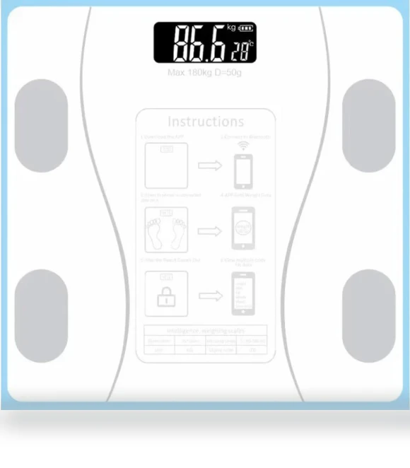 Smart Body Fat Scale — Weight Management Tools, Various wearables