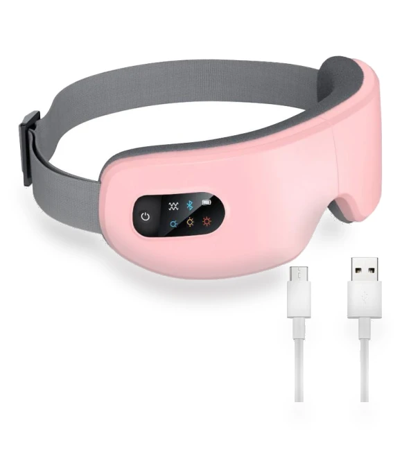 Smart Eye Massager with Bluetooth Music, Heat, Vibration, and Airbag — Rollers & Pens, Binchi