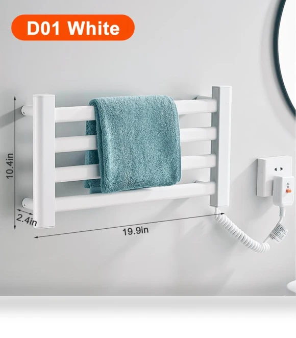 Smart Thermostatic Electric Towel Warmer — Towel Warmers, Decor Dream
