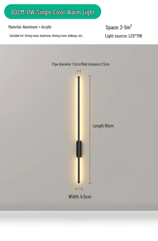 Smart Wall Light with Hand Sweep Switch — Night Lights, TrendVibeCN