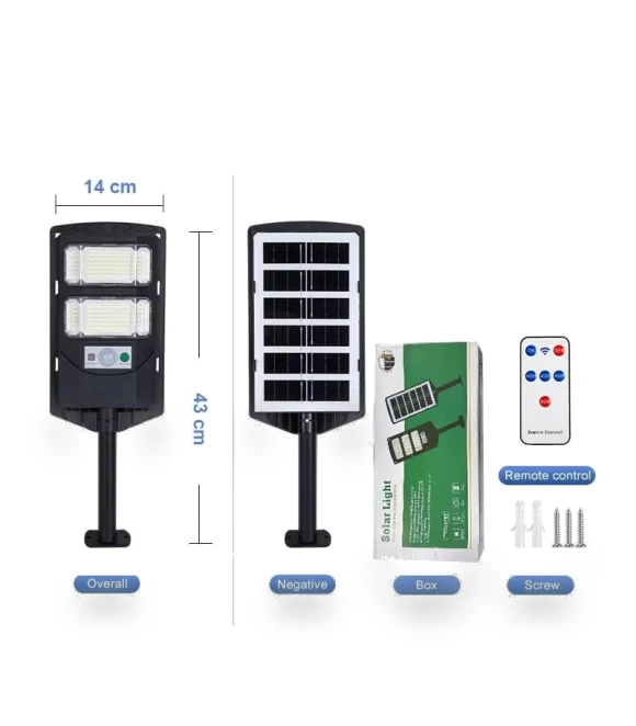 Solar LED Light Outdoor — Outdoor Security & Flood Lighting, Modern Home Improvement