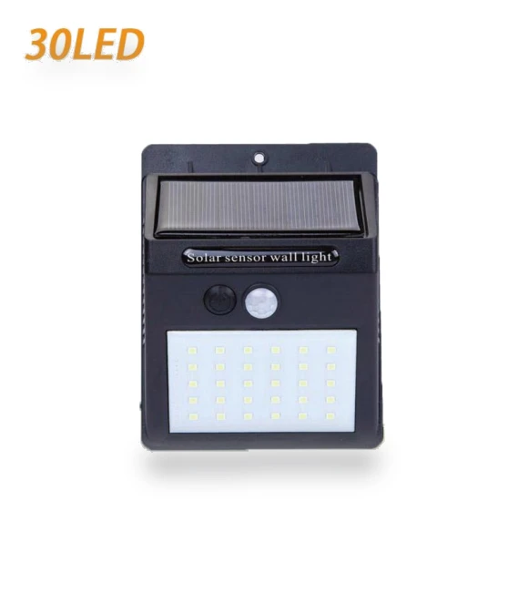 Solar LED PIR Motion Sensor Wall Light — Outdoor Security & Flood Lighting, NobleRot