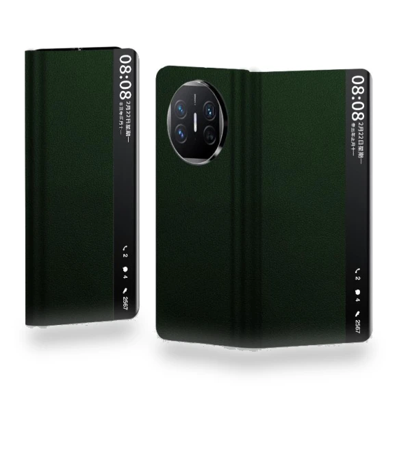 Ultra-Thin Smart Window Leather Case with Stand — Phone Accessories, Small Appliances