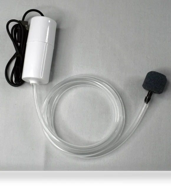 USB Aquarium Oxygen Air Pump — Air Pumps, Storage hole