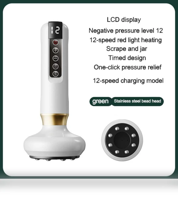 Vacuum Electric Scraping Cupping Device — Massage Equipment, Binchi Outdoor Equipment