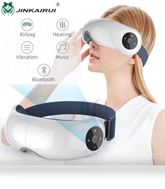 Vibrating Eye Massager with Heat and Bluetooth Music — Rollers & Pens, Binchi Health Electronics