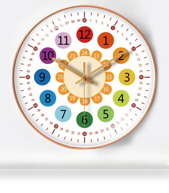12-inch Automatic Synchronization Radio Wall Clock — Clocks, Window glass film