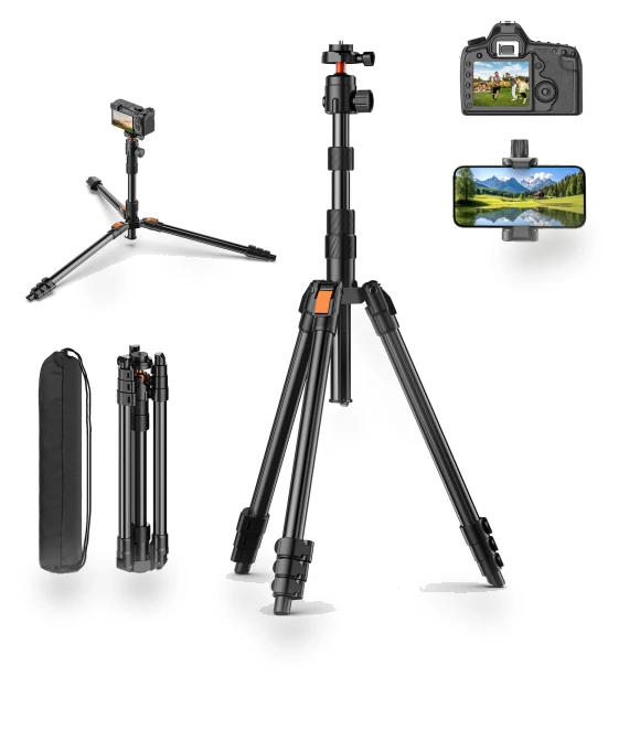 180cm Camera DSLR Smartphone Video Travel Tripod — Camera Supports, XXZU