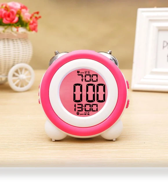 3D LED Alarm Clock — Alarm, Window glass film