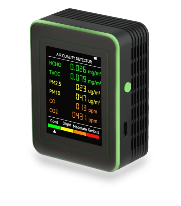 6 in 1 Air Quality Monitor — Air Quality Monitors, tasteforlife