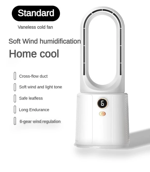 6-Speed Adjustable Air Conditioner Fan — Portable Cooling Solutions, Crown Global