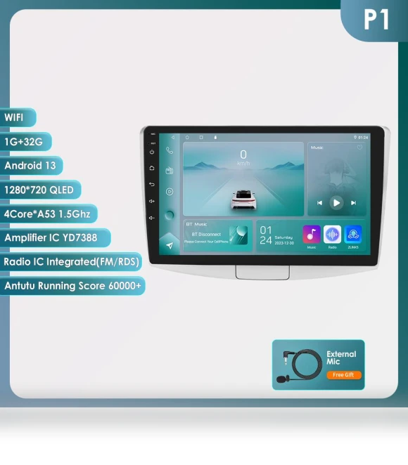 Android 13 Car Radio — Navigation & GPS Accessories, OSSURET