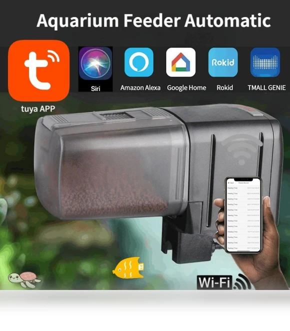 Automatic Aquarium Fish Tank Feeder — Feeders, Crown Global