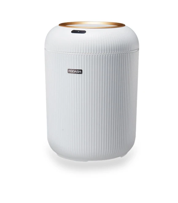 Automatic Sensor Kitchen Trash Can — Kitchen Cans, Simple and warm
