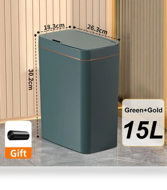 Automatic Waste Bin — Waste Baskets, Simple and warm