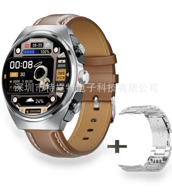 Bluetooth Dual Call Music Health Sports Headset Watch — Smartwatches, SCIONE