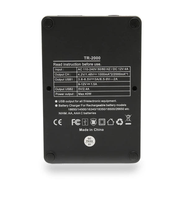 Dual Slot Smart Battery Charger — Chargers, OutsideWorld