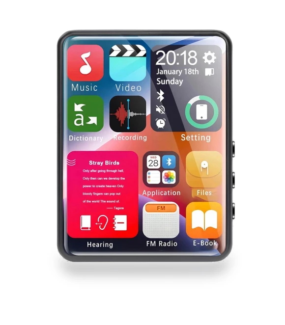 Full Touch Screen MP3 Player — Portable Media Players, HOME-Auto-001
