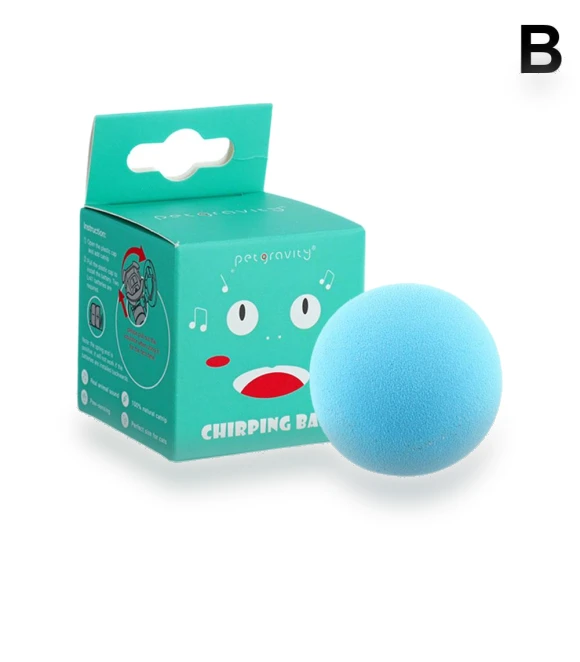 Interactive Plush Electric Ball with Catnip — Cat Playthings, HOME-Auto-001