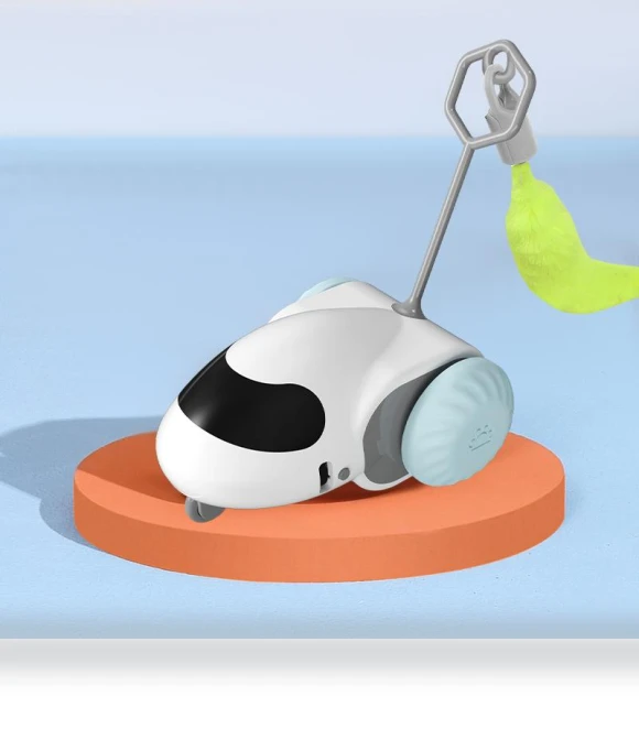 Interactive Smart Toy Car for Cats — Cat Playthings, Simple and warm
