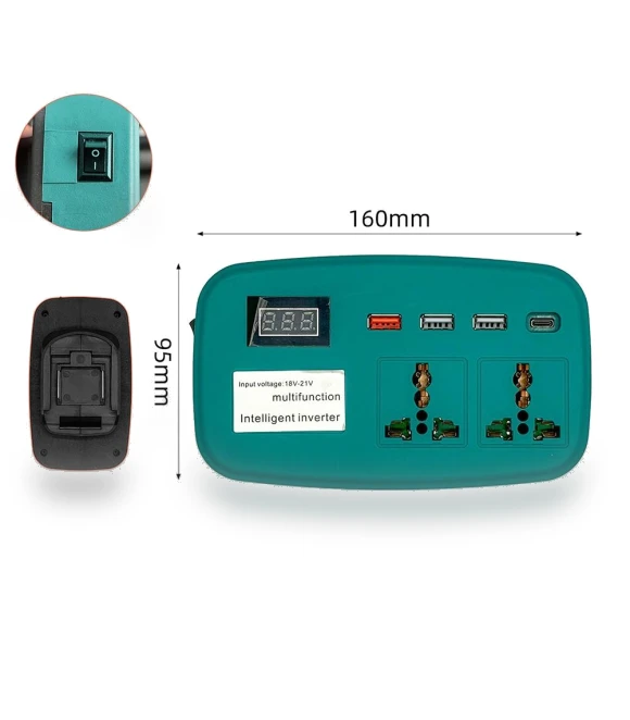Inverter-converter for smart battery — Converters, Industry or business