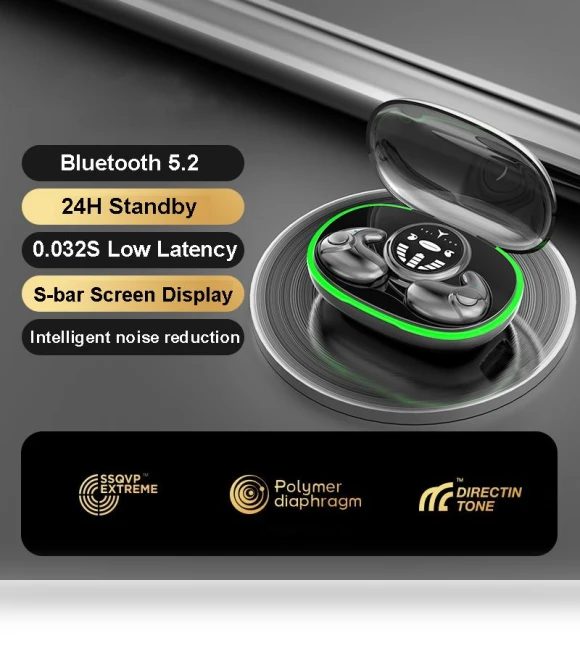 Invisible Sleep Earbuds — In-Ear Headphones, Aloisia
