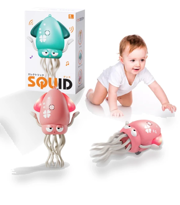 LED Electric Stress Relief USB Interactive Play Octopus — Interactive Learning Devices, Zen Picks
