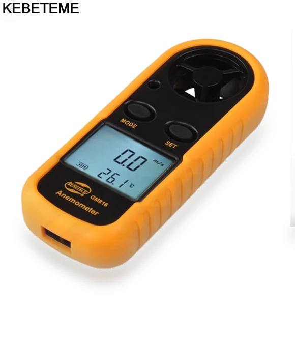 Pocket Smart Anemometer — Wind Speed Gauges, YJMP