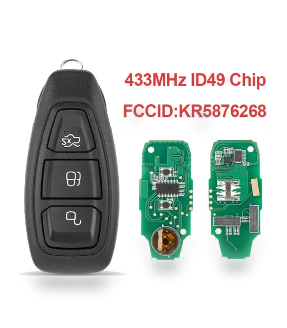 Smart Remote Control Car Key — Keyless Entry, Auto Parts Decorate