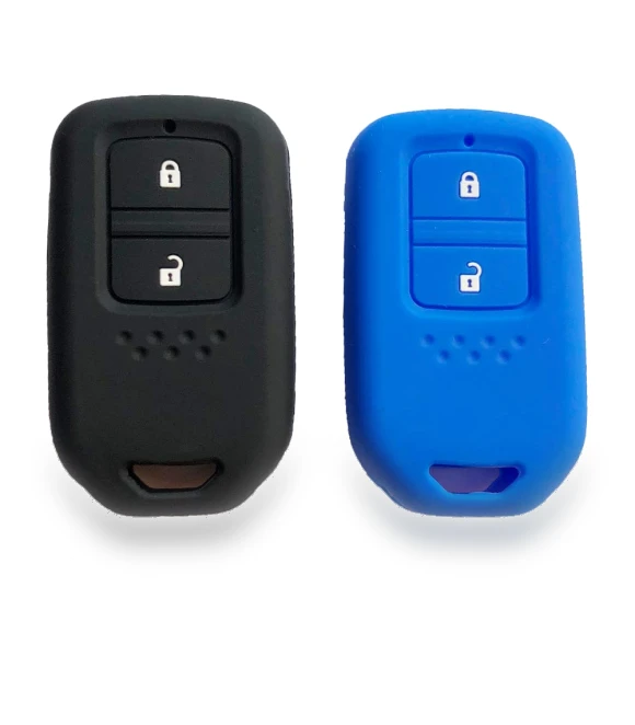 Smart Silicone Key Case Cover with 2 Buttons — Key Holders & Accessories, ZIAN