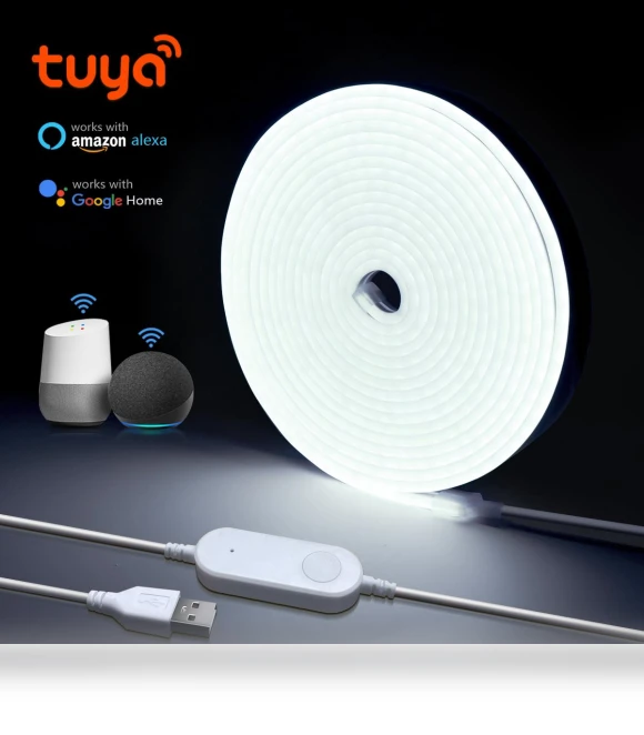 Smart WiFi LED Neon Strip Lights — LED Strips, HOME-Auto-001