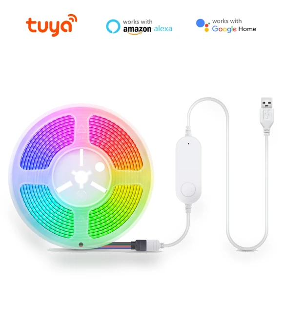 Smart WiFi RGB COB LED Strip — LED Strips, HOME-Auto-001
