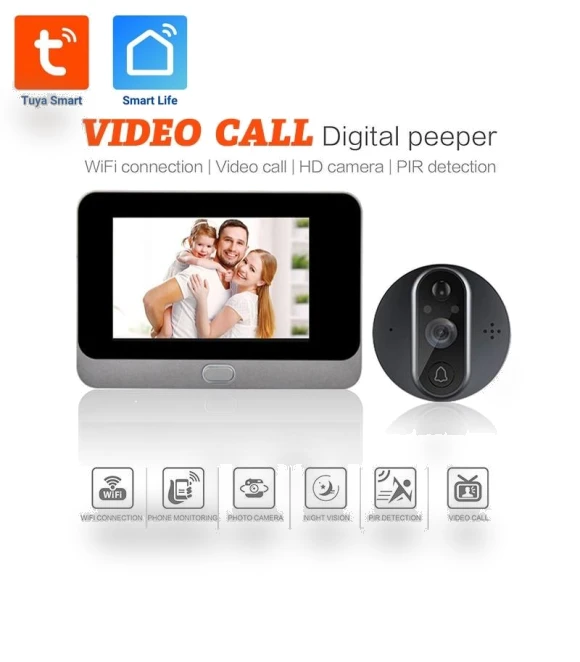 Smart Wireless Video Doorbell — Smart Home Security, The Romantics