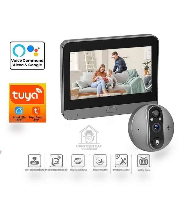 Smart Wireless Video Doorbell — Smart Home Security, The Romantics