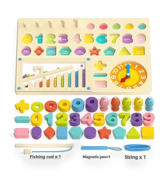 Smart Wooden Puzzle Toy — Educational, StrideStep
