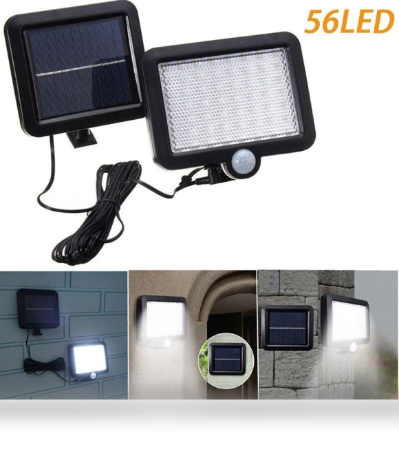 Solar Motion Sensor Light — Outdoor Security & Flood Lighting, PawHaven