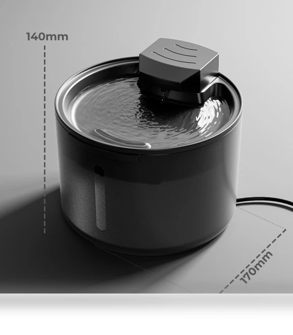 Touch Pet Water Dispenser — Fountains, EAbongood