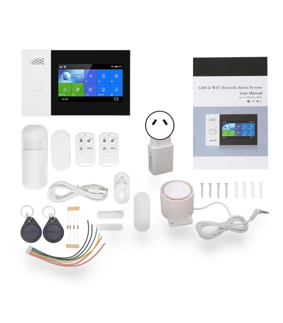 WiFi GSM GPRS Wireless Anti-Theft Alarm with App and Remote Control — Alarm Systems, GoolRC