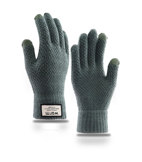 Winter Men's Touchscreen Knit Gloves — Cold Weather Gloves, Homeware Essentials
