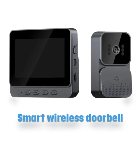 Wireless Doorbell with Camera and Intercom — Smart Home Security, The Romantics