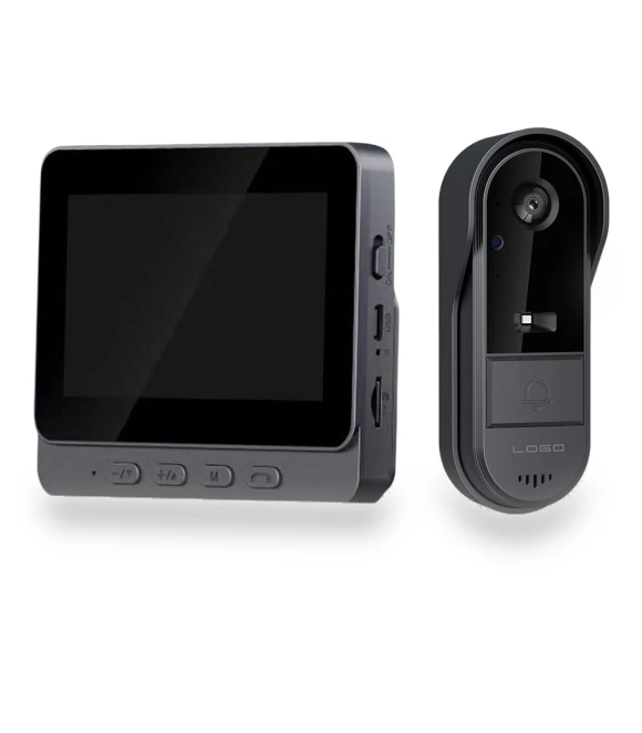 Wireless Intercom Doorbell with Night HD Vision — Smart Home Security, Good Household Items