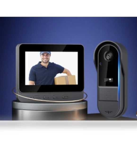 Wireless Waterproof Smart Video Doorbell — Smart Home Security, Crown Global