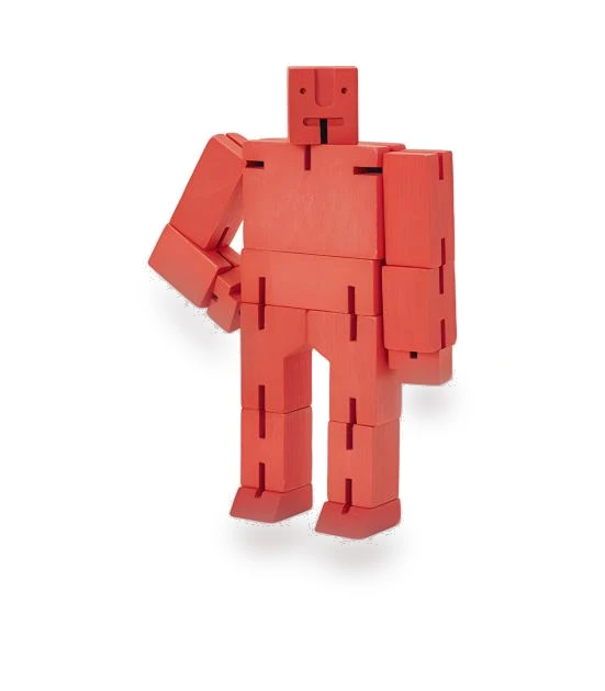 Wooden Cube Robot — Construction Kits, Bumblebee Digital