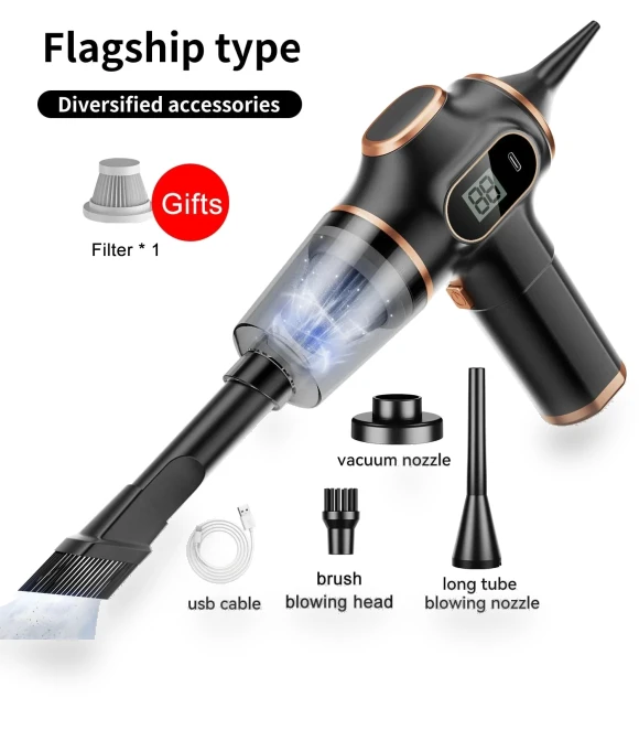 5-in-1 Wireless Car Vacuum Cleaner — Vacuums, PRISMA